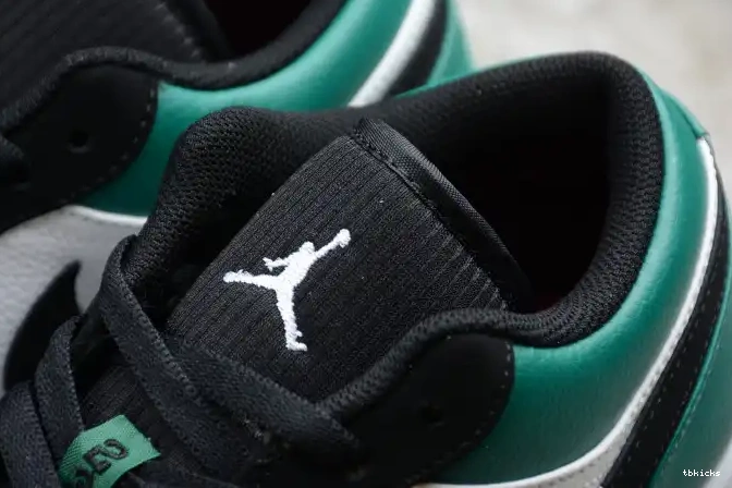 Reps TB Jordan Air Low Mystic Green 1 White 553558-113 Black 0506